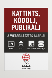 Kattints, kódolj, publikálj – A webfejlesztés alapjai image